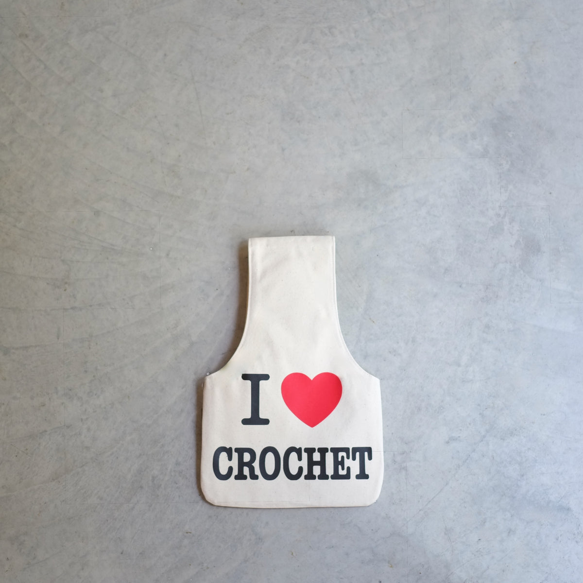 Sac de projet I ♥ Crochet