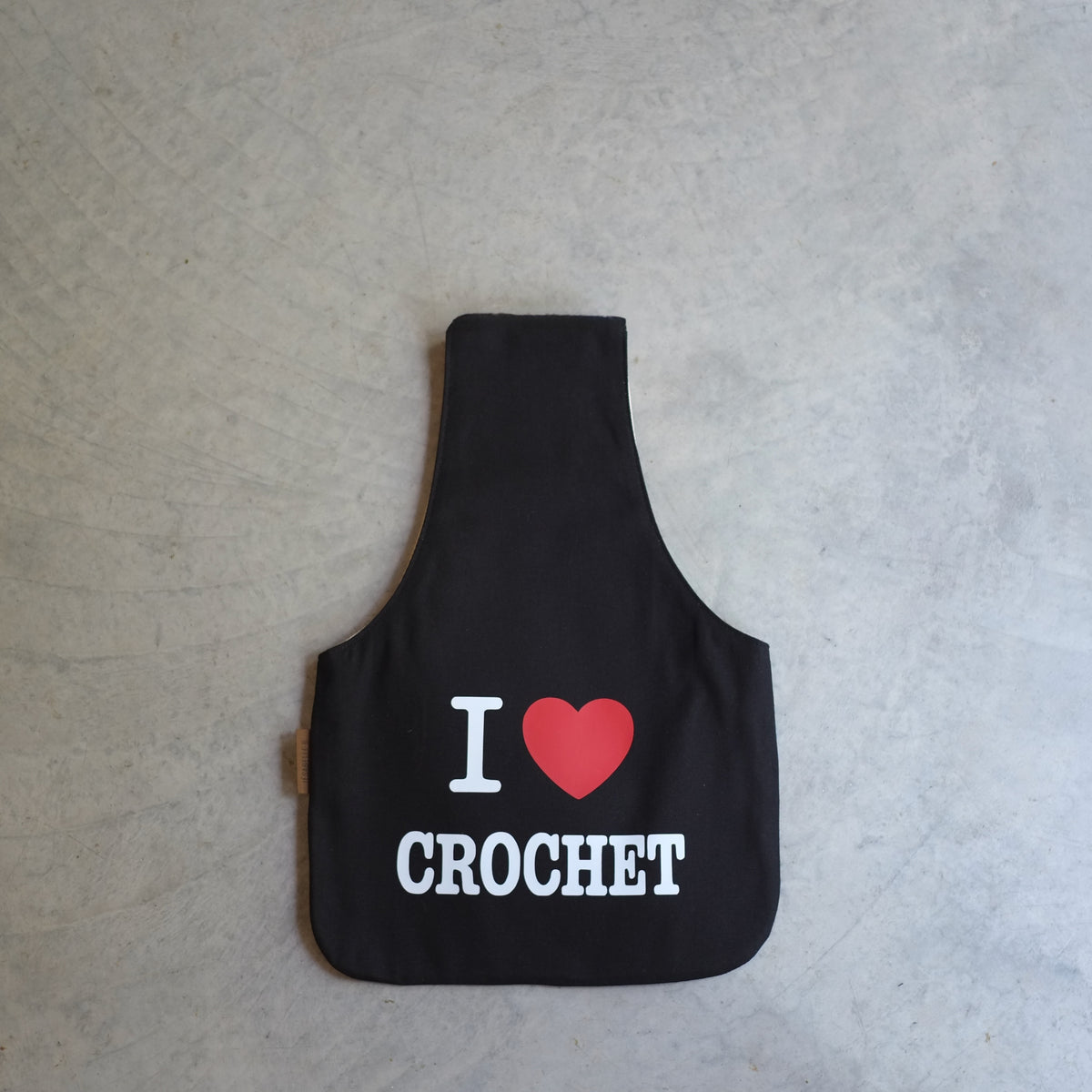 Sac de projet I ♥ Crochet