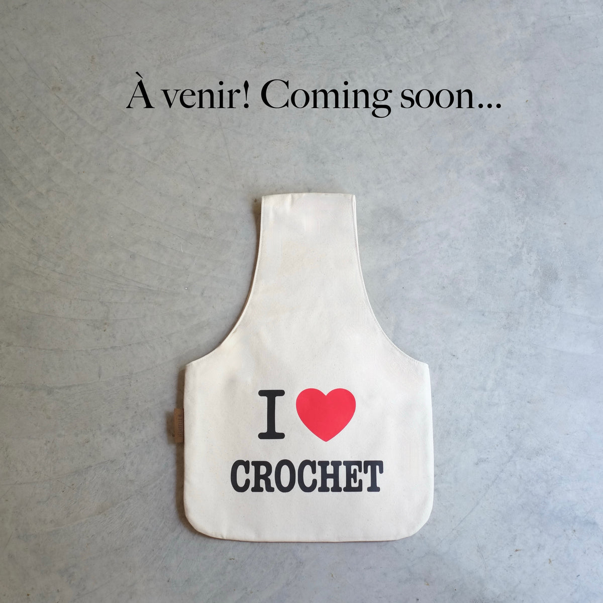 Sac de projet I ♥ Crochet